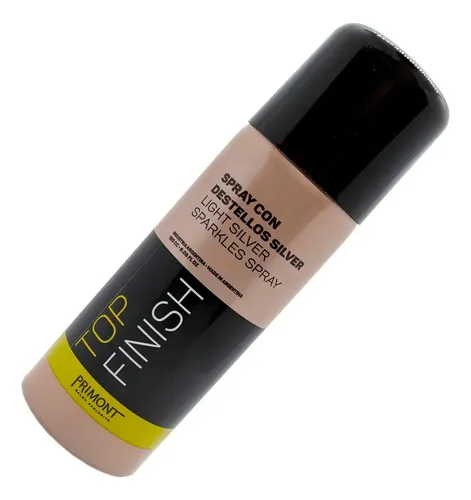 Primont Top Finish Spray Destellos Silver Peinado Pelo 180cc