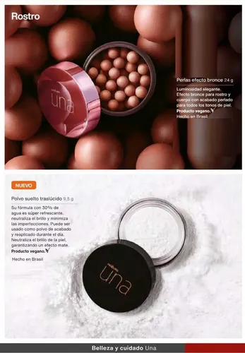 Perlas Bronceadoras Una Natura Vegano