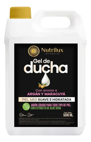 Gel De Ducha X 5 Litros Humectante Nutrilux Intensive