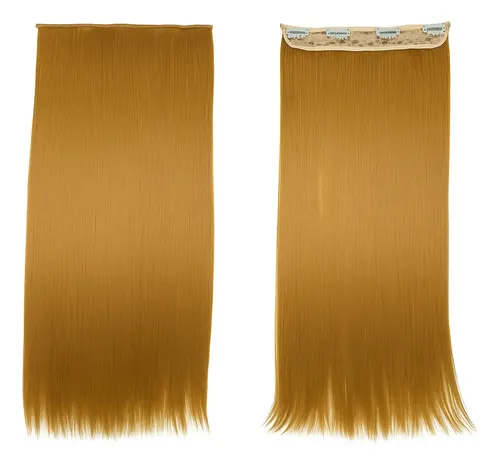 Cortinas Extensión Pelo Lacio Simil Natural Planchita 180°c