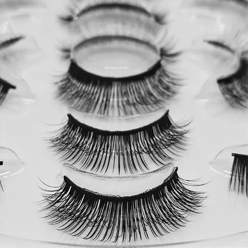 Pack Pestañas Postizas 7 Pares 3d The Seven Pelo Natural