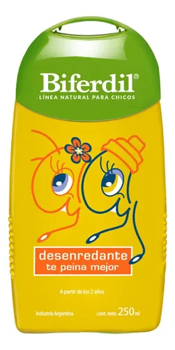 Acondicionador Biferdil Chicos 3en1 Desenreda Suaviza 250ml
