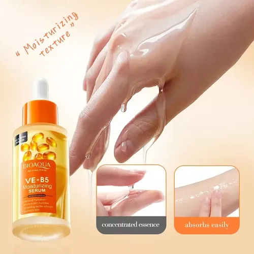 Sérum Bioaqua Ve+ B5 para Acné y Antiarrugas con Vitamina C, 40 mL