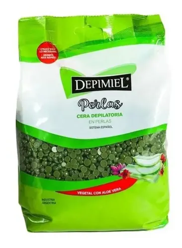 Depimiel Cera Depilatoria Vegetal Para Microondas En Perlas