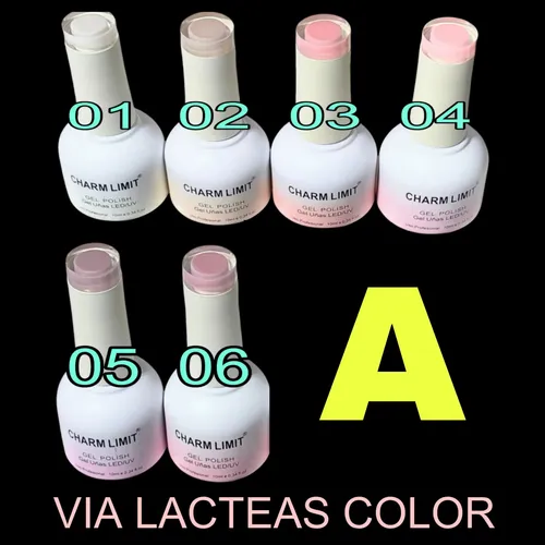 6 Esmaltes Semip Via Lactea Color Aprob X Anmat Charm Limit