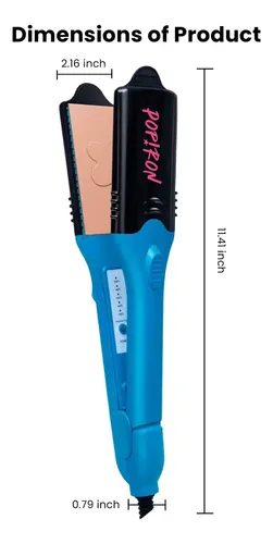 Plancha Para Cabello Parlor Popiron 5 Placas Con Estampado 3