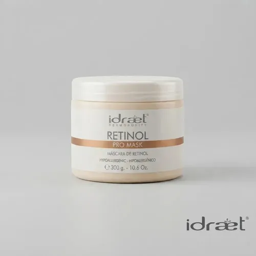 Retinol Mask Idraet Facial Antiage Colageno Antiarrugas 300