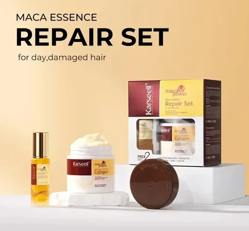 Karseell Original Repair Set Mascarilla Capilar Colageno 500ml + Oleo 50ml Set Pack