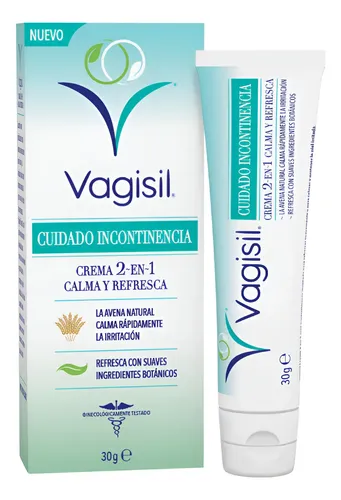 Vagisil Crema Cuidado Incontinencia Calma Y Refresca 30g