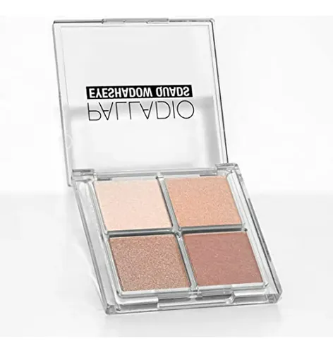 Paleta Sombra Palladio Nude 4 Tonos Matte Brillante Metálico