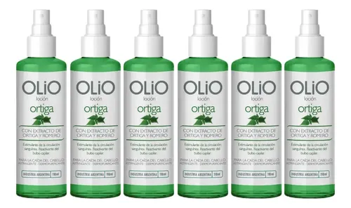 Combo Loción Anticaída Ortiga Romero 110ml X 6 Unidades