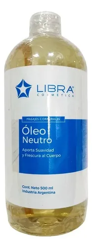 Oleo Aceite Para Masajes Neutro Corporal X 500ml Libra