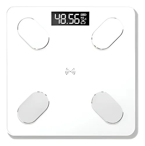 Balanza De Baño Bluetooth Familiar Ultra Slim 180kg Digital