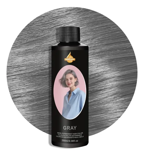 Tinte Semipermanente Para Cabello Gris 268ml Grey