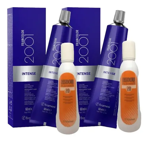 Tintura Framesi | Framcolor 2001 Intense 60ml + Oxidante X2 Tono