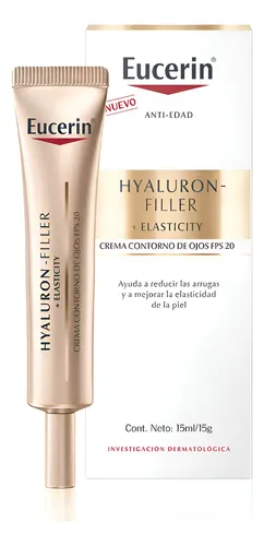 Eucerin Hyaluron Filler Elasticity Contorno Ojos Antiedad Todo Tipo De Piel
