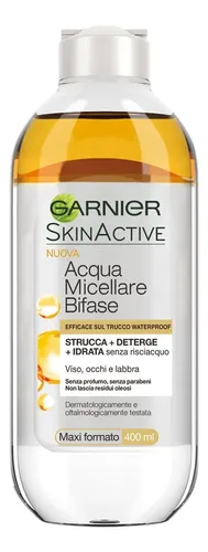 Agua Micelar Con Aceite De Argán Garnier, 400 Ml, Desmaquill