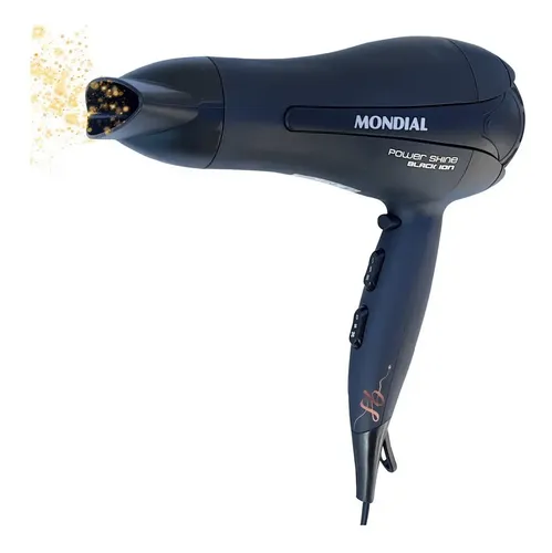 Secador de pelo Mondial Power Shine Black SC-13 negro