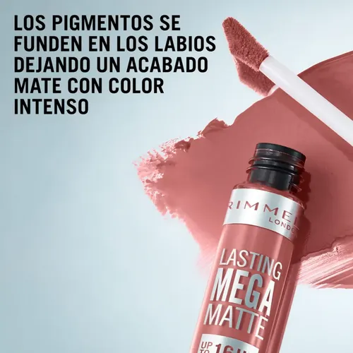 Labial Líquido Rimmel Lasting Mega Matte Acabado Mate Color 110
