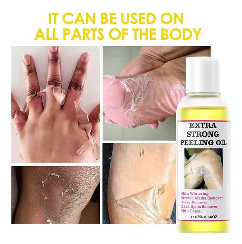 Aceite Exfoliante Amarillo Para Piel Oscura 220 Ml