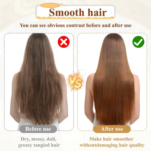 Set De 12 Cepillos Para Cabello Zyghjort De Bambú Con Mango