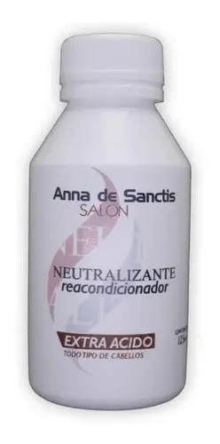 Neutralizante Permanente Pelo Anna De Sanctis X120 Ml