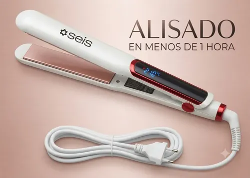 Plancha Digital Seis Alisado Calidad Profesional