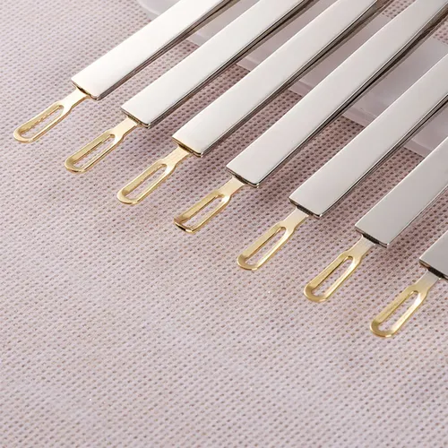 Set De 3 Pinzas Para Cejas, Moldeadoras Y Depiladoras Plateado