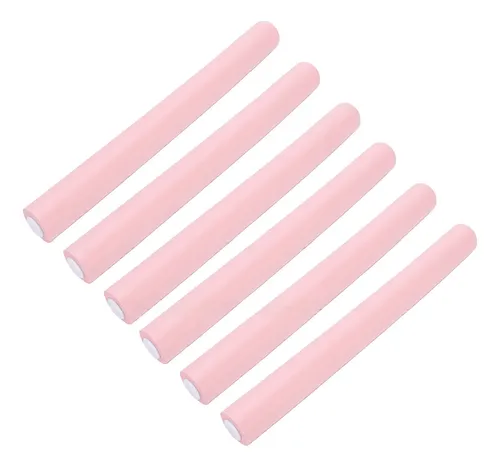 Rodillos De Espuma Para Cabello Largo, 6 Unidades, Sin Calor