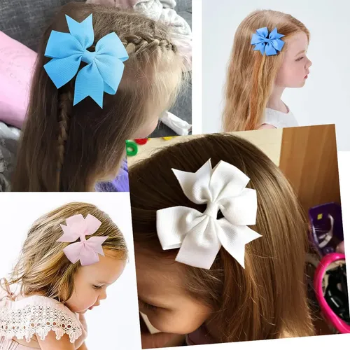 80 Uds. Accesorios De Boutique Para Niñas Con Pinzas De