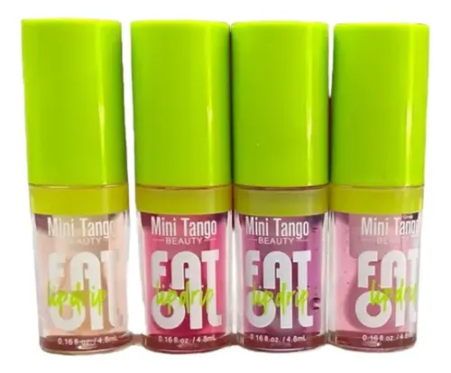NYX Professional Makeup Mini Tango Beauty Fat Oil Gloss Hidratante Acabado Brillante Color Violeta