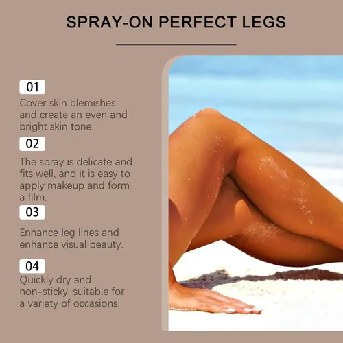 Autobronceadores Corporales, Maquillaje En Aerosol Con Aeróg