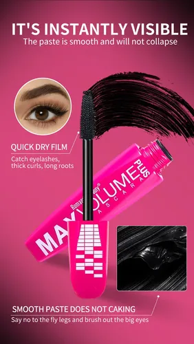 Romantic Beauty Mask Pestañas Rizada Volumen Larga