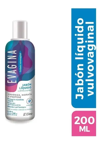Evagina Elea Jabon Liquido Intimo Cuidado Vulvovaginal 200ml