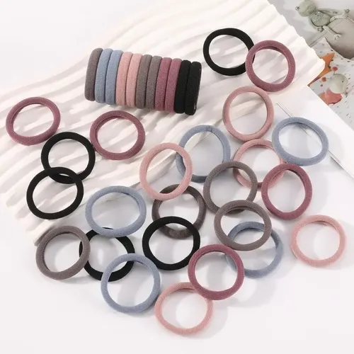 100 Pzs Diademas Elásticas Multicolor
