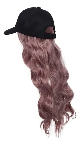 Gorra De Béisbol Con Extensiones De Cabello: Sombrero, Peluc