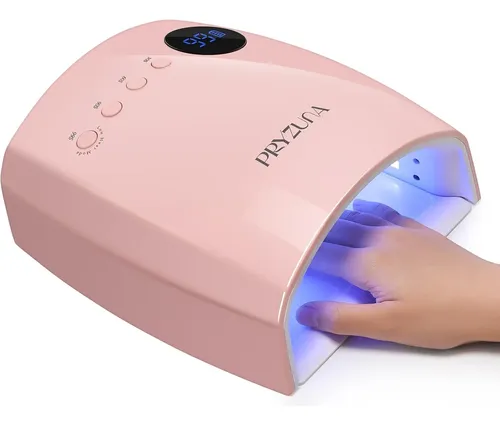 Lámpara Uv Led Inalámbrica 72w Secado Rápido Uñas