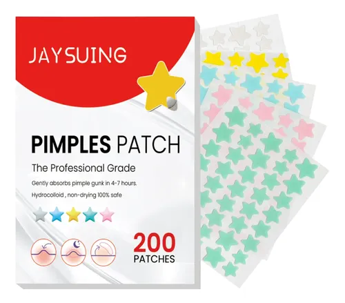 Parches De Estrellas Para Imperfecciones 200 Piezas