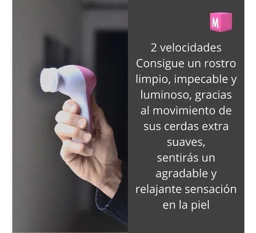 Cepillo Facial Limpiador 5 En 1 Masajeador Exfoliante