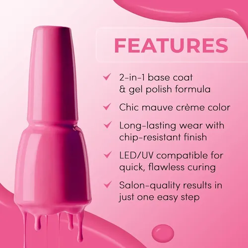 Gel&base Top Coat China Glaze Bottoms Up 2 En 1