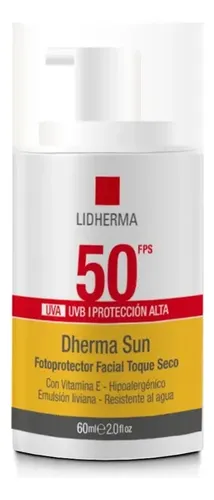 X4 Dherma Sun Protector Toque Seco Fps 50 Protección Alta