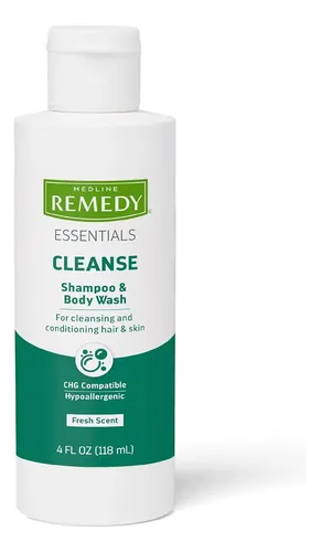Limpiador Corporal Completo Shampoo Medline Essentials, 4 Fl