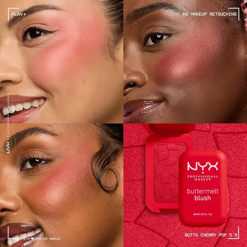 Rubor En Polvo Buttermelt Cherry Pop Nyx