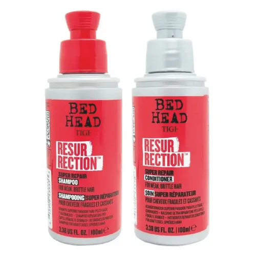 Kit Resurrection Shampoo + Acondicionador Travel 100ml Tigi