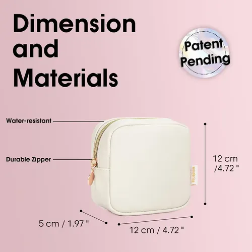 Bolso De Maquillaje Portátil, Ecológico Y Cómodo
