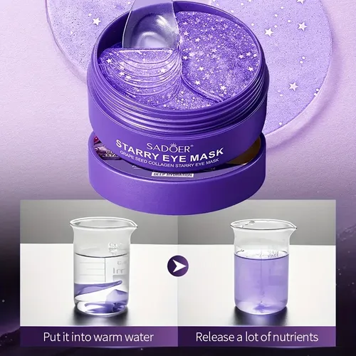 Parches Para Ojos Colágeno Semilla De Uva X30 Todo Tipo De Piel