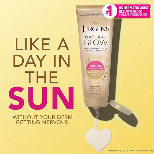 Jergens Loción Corporal Autobronceadora Natural Glow, 7.5 Oz