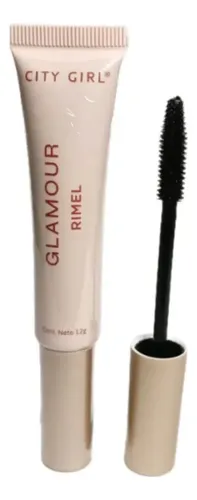 City Girl Mascara De Pestañas Glamour X 12 G Color Negro