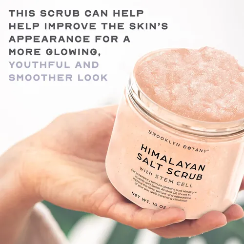 Exfoliante Brooklyn Botany Sal Himalaya Células Madre 295ml