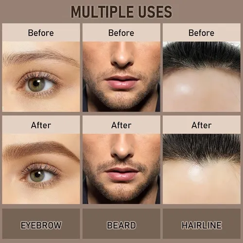 Lápiz Microblading Cejas Susibeki Doble Punta 01 Marrón